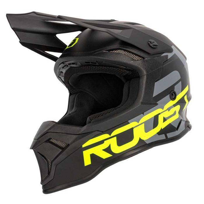 CASCO ROOST X-TOPAZRAPTOR MATT BLACK / FLUO YELLOW