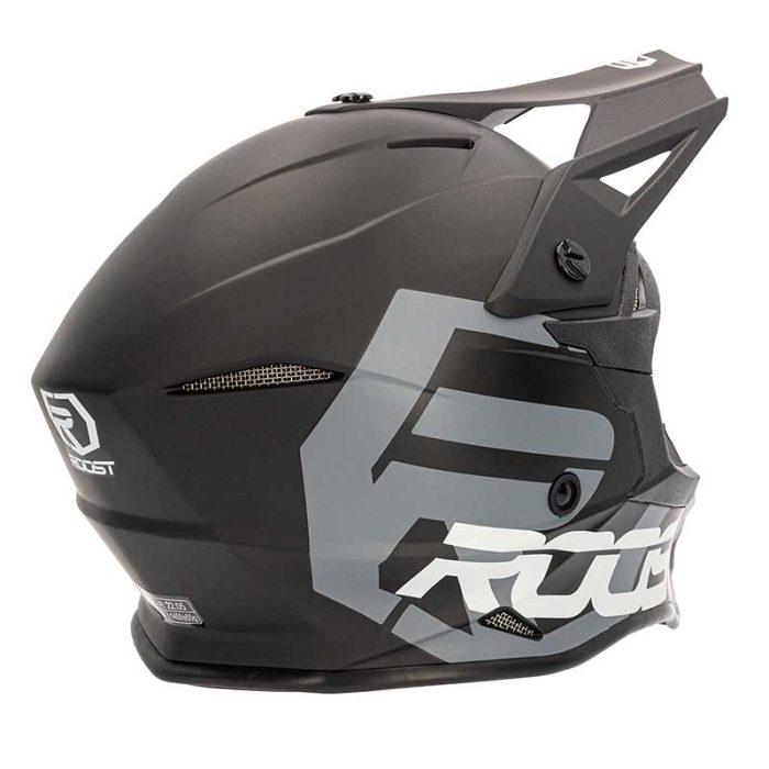 CASCO ROOST X-TOPAZ RAPTOR MATT BLACK - Imagen 7