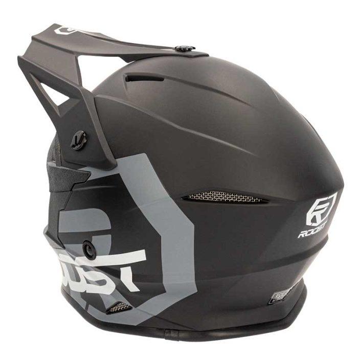 CASCO ROOST X-TOPAZ RAPTOR MATT BLACK - Imagen 8