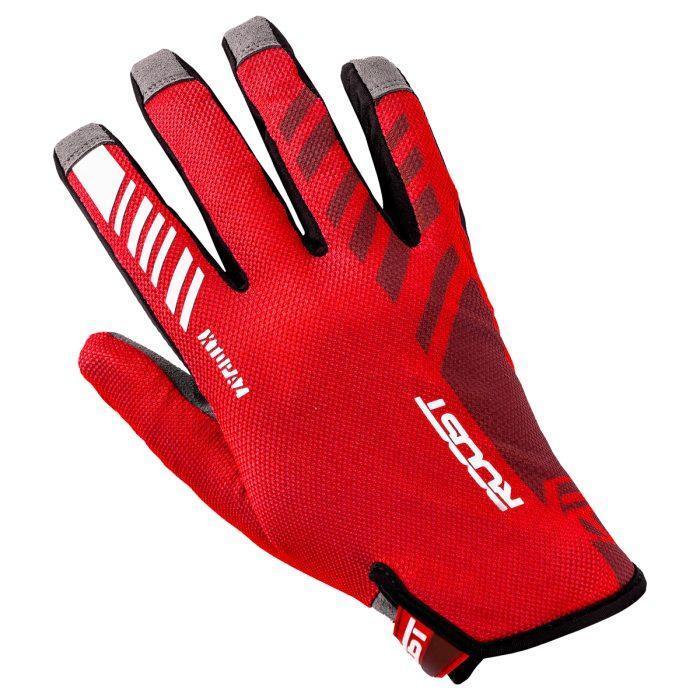 GUANTES ROOST X-TOPAZ FLOW RED / WHITE