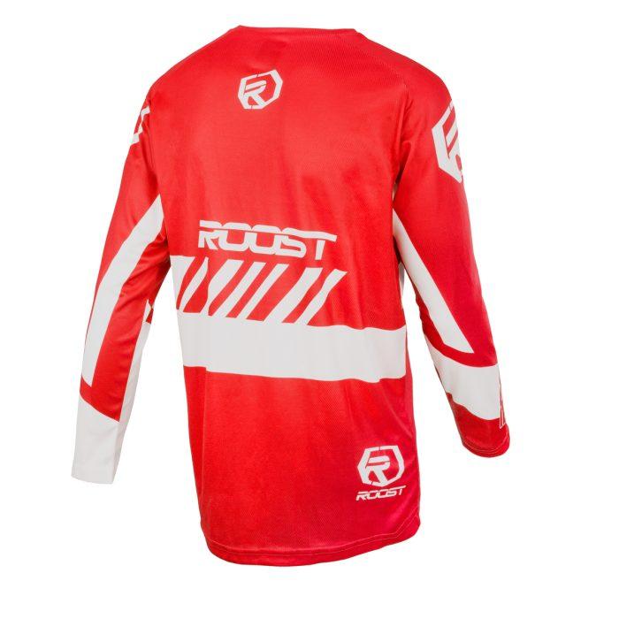 CAMISETA ROOST X-TOPAZ FLOW RED / WHITE - Imagen 5