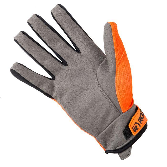 GUANTES ROOST X-TOPAZ FLOW ORANGE - Imagen 2