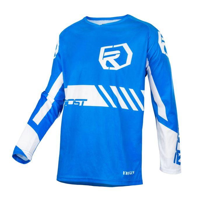 CAMISETA ROOST X-TOPAZ FLOW BLUE / WHITE