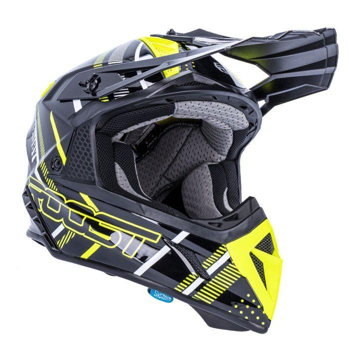 CASCO ROOST OXIDE XRUBY BLACK FLUO - Imagen 3