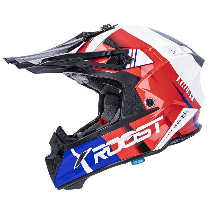 CASCO ROOST OXIDE XRUBY BLUE WHITE RED