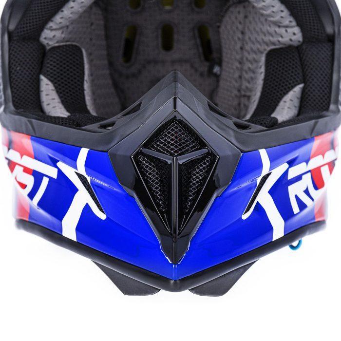 CASCO ROOST OXIDE XRUBY BLUE WHITE RED - Imagen 6