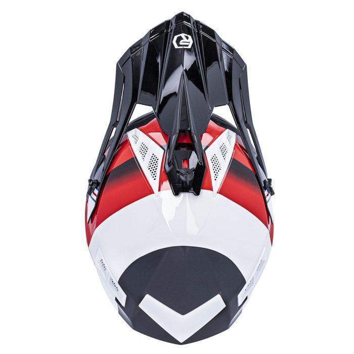 CASCO ROOST OXIDE XRUBY BLUE WHITE RED - Imagen 7