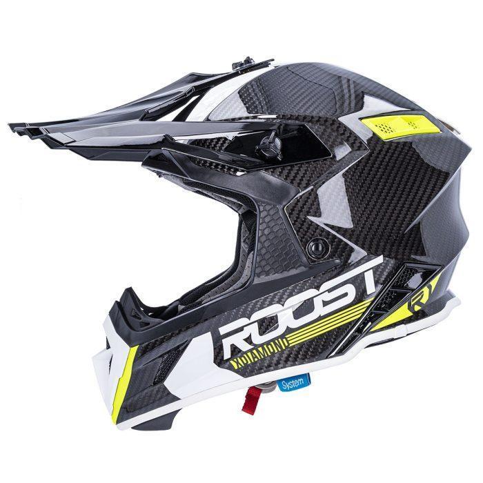 CASCO ROOST ATOM XDIAMOND CARBON FLUO