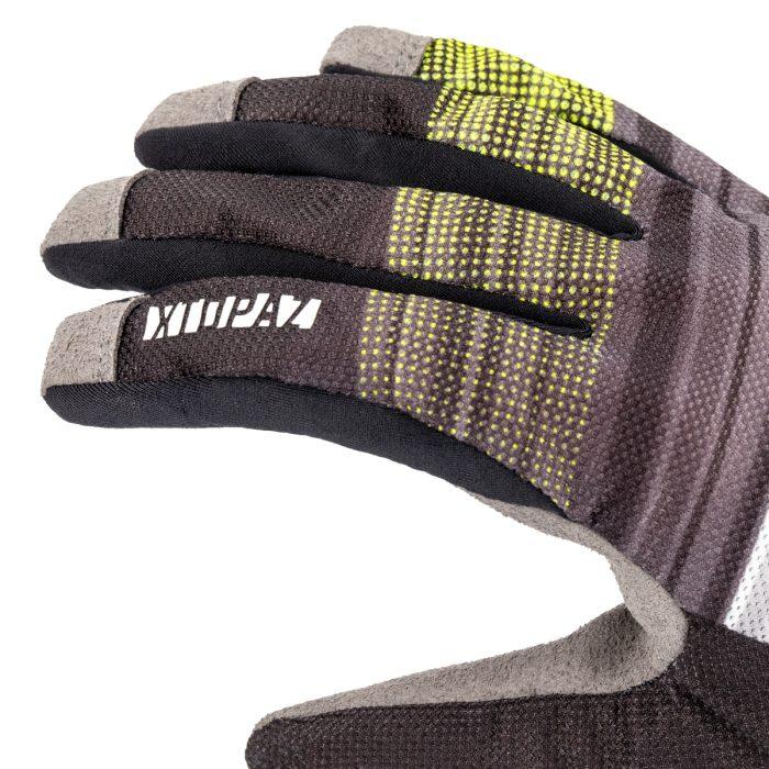 GUANTES ROOST X-TOPAZ FLOW BLACK / YELLOW FLUOR - Imagen 4