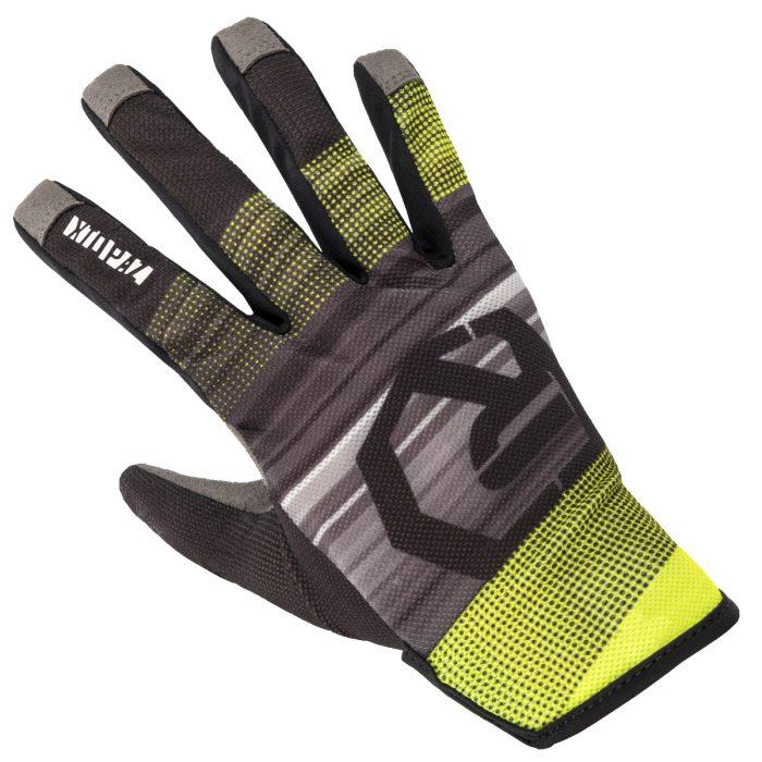 GUANTES ROOST X-TOPAZ FLOW BLACK / YELLOW FLUOR