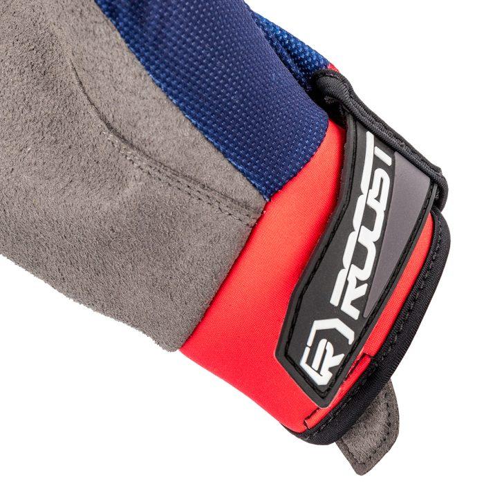 GUANTES ROOST X-TOPAZ FLOW BLUE / RED - Imagen 3