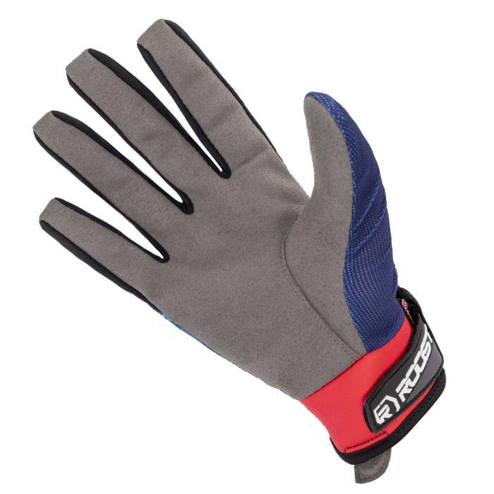 GUANTES ROOST X-TOPAZ FLOW BLUE / RED - Imagen 2